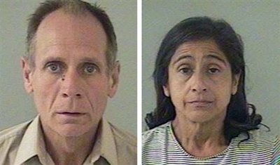 Police mugshots of Phillip and Nancy Garrido who were arrested in the case of Jaycee Lee Dugard, now 29, who was kidnapped 18 years ago when she was just 11.