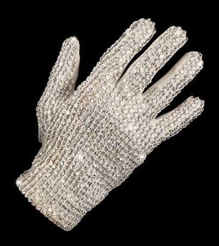 Michael Jacksons infamous glove sold for over $48,000.