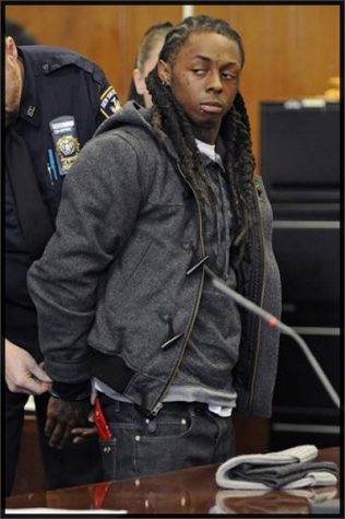 Sentenced to a year in Riker’s Island prison for gun possession, Lil Wayne is not letting the confines of cell walls get him down. 