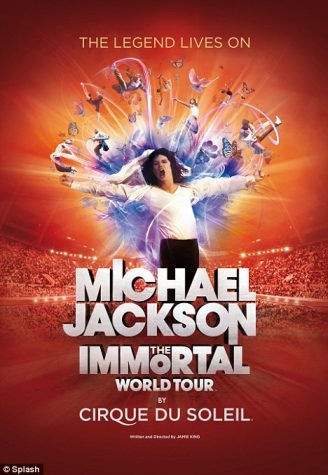 The official poster for Cirque du Soleils “Michael Jackson: The Immortal World Tour.”