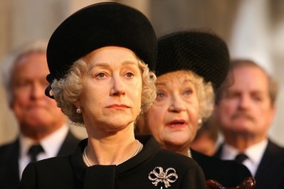 FILE - In this 2006 file photo originally provided by Miramax Films, Helen Mirren portrays Queen Elizabeth II  in  The Queen.  (AP Photo/Miramax Films, Laurie Sparham)