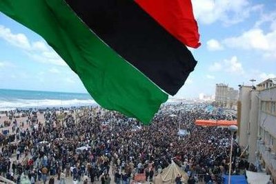 Libya Protesters, security clash in capital