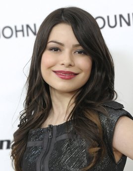 Actress and singer Miranda Cosgrove arrives at the 2011 Elton John Academy Award viewing party in West Hollywood, Calif. on Sunday, Feb. 27, 2011. (AP Photo/Dan Steinberg)