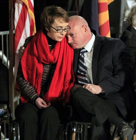 Giffords was shot in the head and grievously wounded last January as she was meeting with constituents outside a supermarket in Tucson, Ariz. 