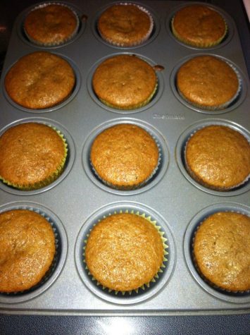 Banana Spice Muffins- This was my day! I took a recipe that I use often for zucchini bread and used banana’s instead. It was lovely! Here’s a picture!