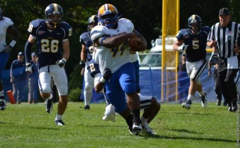 The University of New Haven football team, nationally ranked No. 7/10 defeated Pace University 44-10 Saturday afternoon at Pace Field.