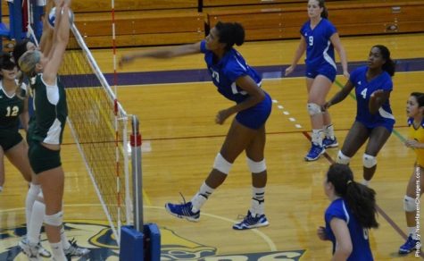 UNH women’s volleyball team besting its in-state rival, Bridgeport, in a five-set thriller.