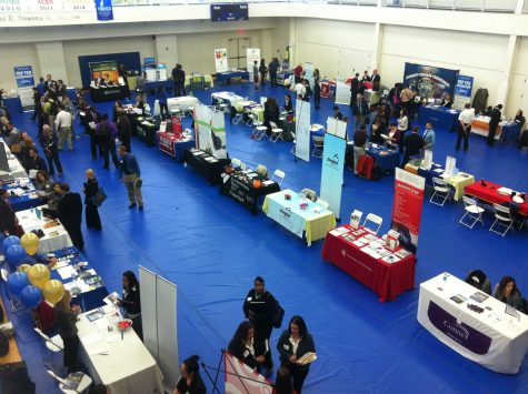 Over 300 students had the chance to interact with representatives from more than 50 companies and graduate schools.