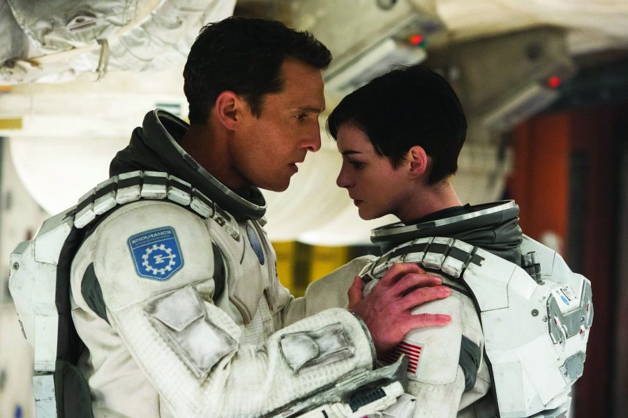 Matthew McConaughey and Anne Hathaway in a scene from the film Interstellar (AP photo)