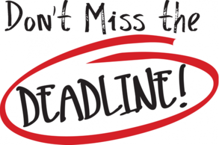 Deadlines are Really, Really Important - The Charger Bulletin