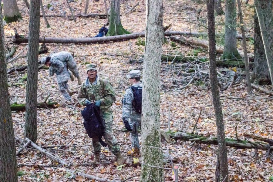 ROTC+Goes+Into+the+Woods