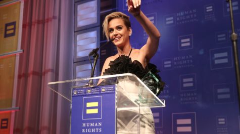 Katy Perry with Award