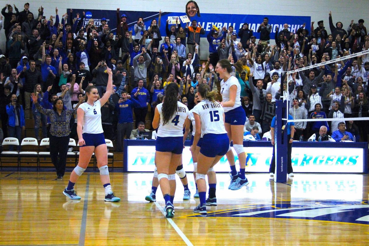 Women's Volleyball Crowned NCAA D2 East Region Champs The Charger