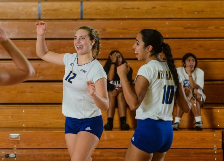 Chargers Volleyball Dominate in First Conference Game
