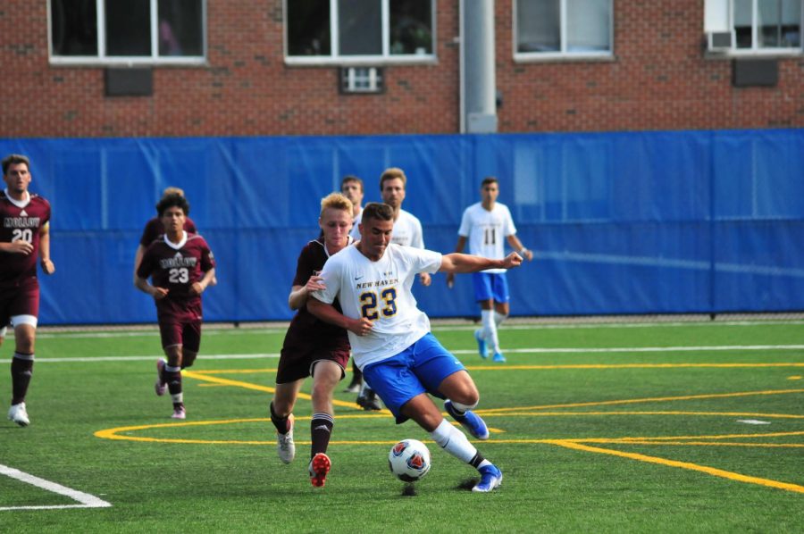 Mens Soccer Scores First Win