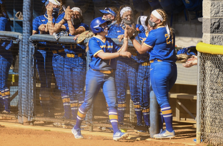 Chargers softball storms back with game two victory