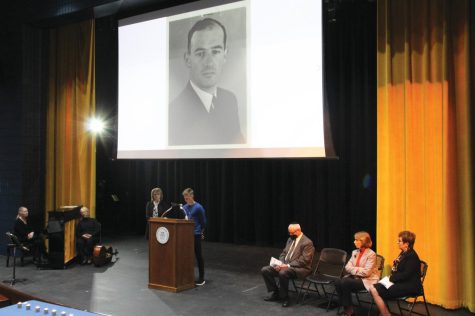 The universitys 18th annual Holocaust remembrance. West Haven, April 19, 2022.