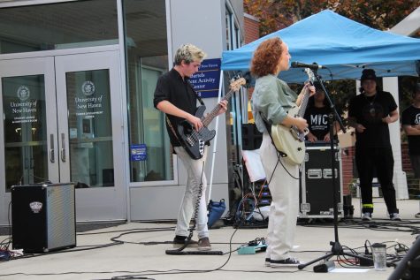 Big Tuesday performs at Fall Fest, West Haven, Nov. 6, 2022. 
