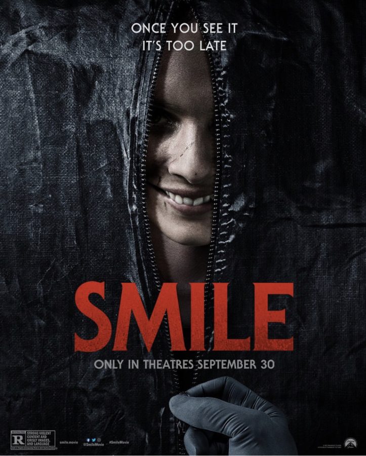 A Smile movie poster, Aug. 16, 2022. 