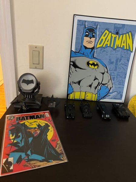 Collection of Batman memorabilia, West Haven, March 24, 2024.