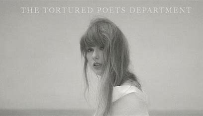 The cover of Taylor Swift’s newest album, “The Tortured Poets Department.”
