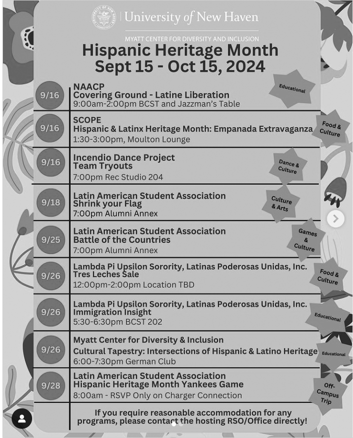 Hispanic Heritage Month September events