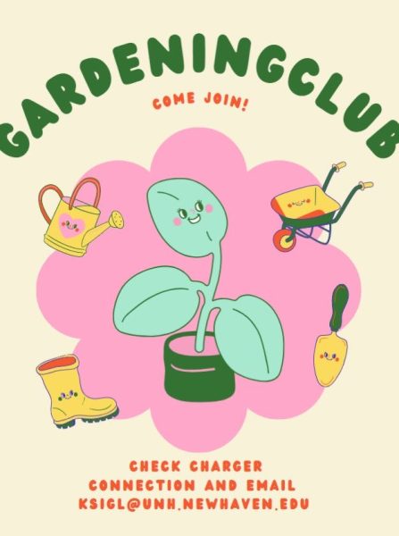 Gardening Club promotional flyer