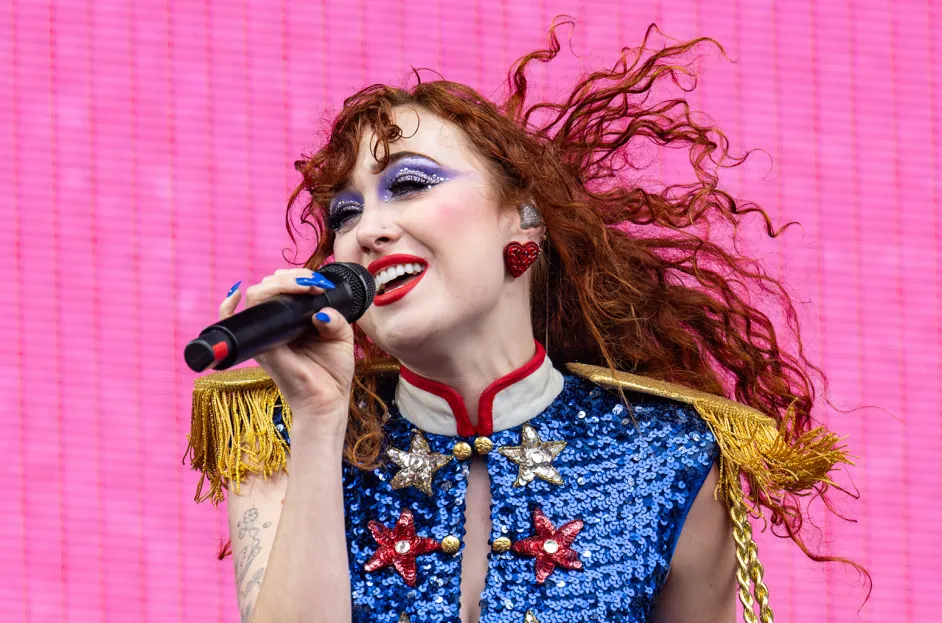 Chappell Roan performs on Day 3 of Outside Land Festival 2024 at Golden Gate Park, San Francisco, California,