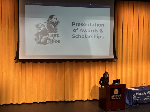 University’s MLK presentation of awards & scholarships.
