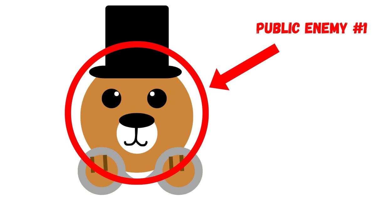 The groundhog a.k.a. ‘public enemy #1’. 
