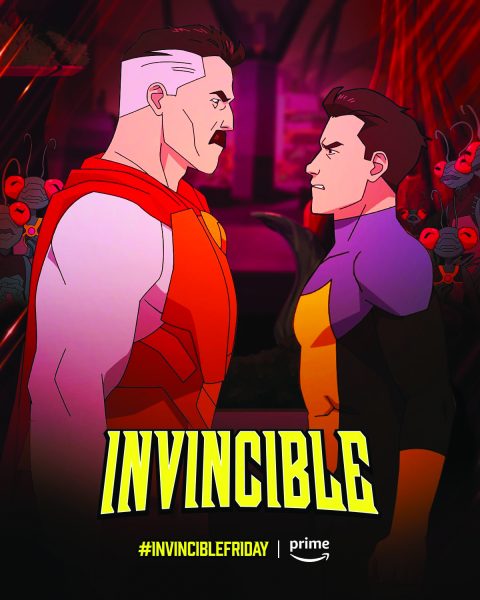 “Invincible” television show poster