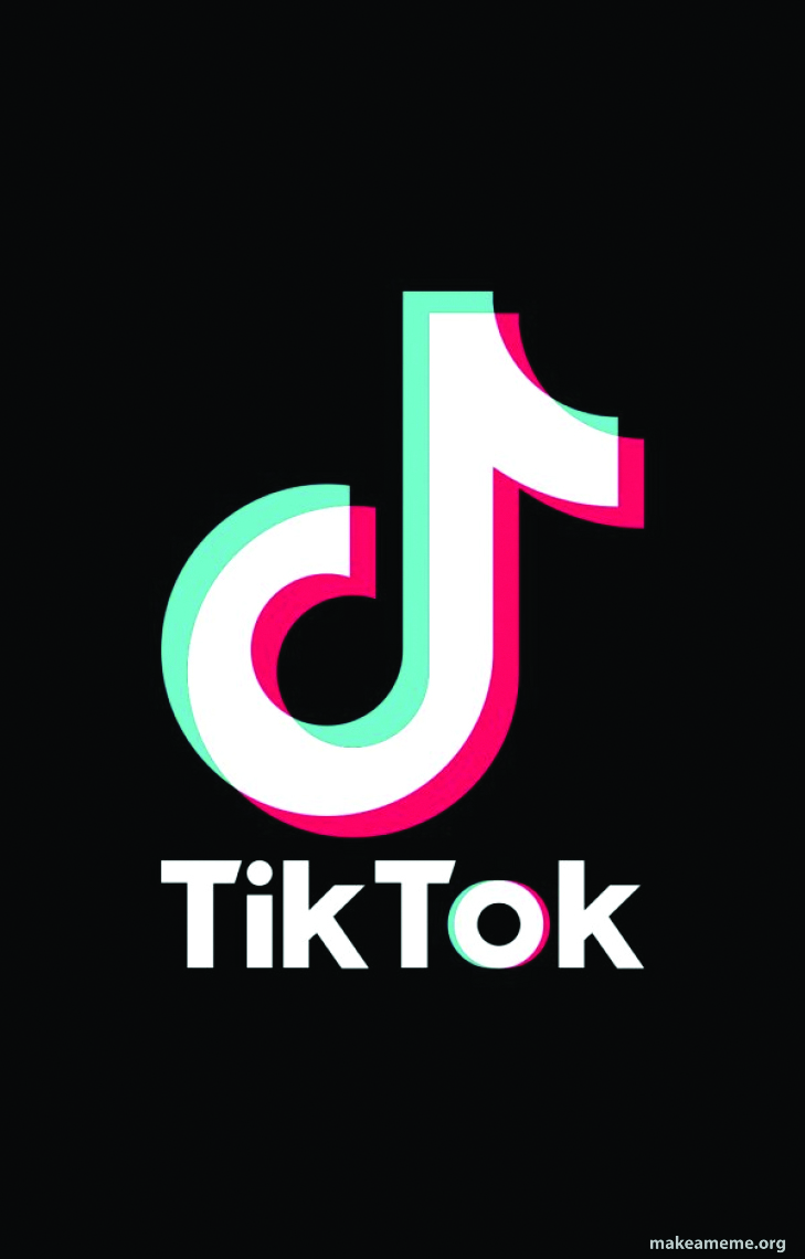 TikTok logo. 
